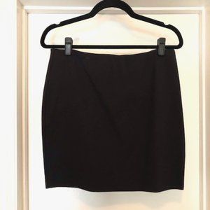 LOFT Black Mini Pencil Skirt